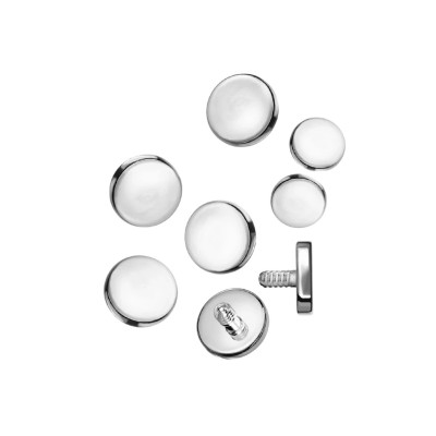 Top Disque Plat en Titane Grade Implant Filetage Interne