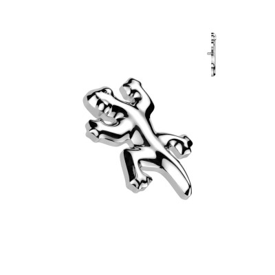 Top Lagarto de Titânio Grau Implante com Rosca Interna