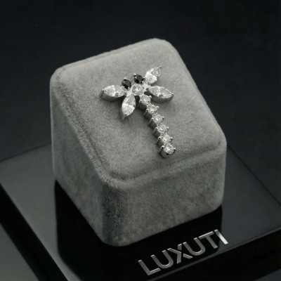 Top Circonitas en Libélula de Titanio Grado Implante con Rosca Interna