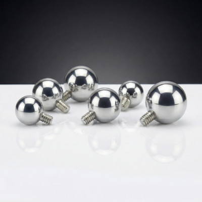 Implant Grade Titanium Internally Threaded Ball Top