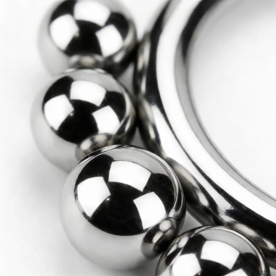 Implant Grade Titanium Hinged Segment Hoop Ring With Outer Graduated Balls