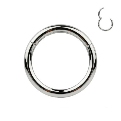 Argola Segmentada com Dobradiça de Titânio Grau Implante
