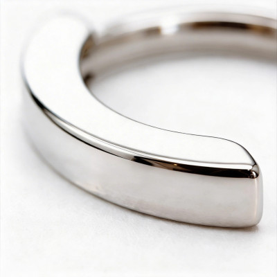 Implant Grade Titanium Hinged Hoop Belly Button Ring